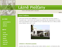 Tablet Screenshot of lazne.piestany-spa.info